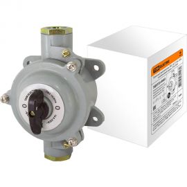 Пакетный выключатель TDM ПВ2-16 2П 16А 220В, силуминовый корпус, IP56 SQ0723-0065 