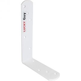 Крепежный уголок LUCKY Guy 120х180х40х5,0 мм, цвет - белый 103 02 180 0 