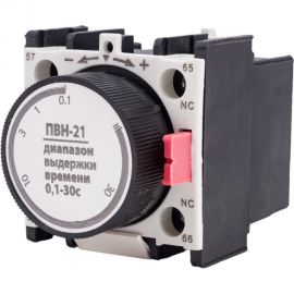 Приставка выдержки времени TDM ПВН-21 отключение, 0,1-30 сек 1з+1р SQ0708-0035 