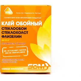Обойный клей для стеклообоев и стеклохолстов SDM 200 г 00-00004651 