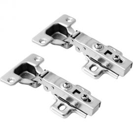 Петля Lemax PROF clip-on, с доводчиком и евровинтами, 110 градусов, накладная, 2 шт. 2pcs-M350-Full-V 