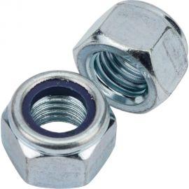 Гайка Море-Метизов DIN 982, класс прочности 8, цинк, М18, 10 шт. GAYKA982CМ1810М 