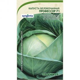 Семена Садовита Капуста белокочанная Профессор F1 10 шт. Syngenta 00216401 