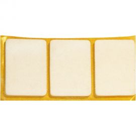 Самоклеящийся фетровый пункт Невский Крепеж 25x50, белый, 6 шт. пакет нк 801775 