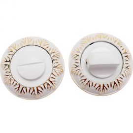 Сантехническая завертка PALIDORE OL5 WPB белый/золото блестящее 98760117 