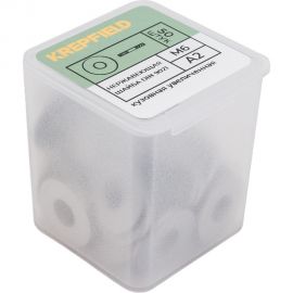Нержавеющая кузовная шайба KREPFIELD увеличенная, М6, DIN 9021, А2, 50 шт. 9021A2ШАЙБАМ6.4-50 