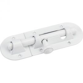 Дверной шпингалет PALIDORE SH 80 white белый 98760977 