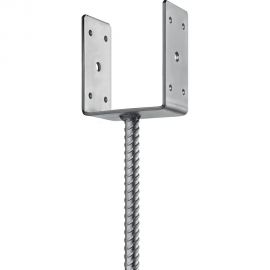 U-образное основание столба ЗУБР ОС-U 101x120x60 мм 310286-100 