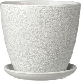 Горшок ООО КОМПОЗИТ Маджента белый крокус №4. КC-К4-250-03 