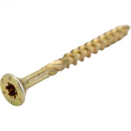 Конструкционный шуруп для дерева ЕВРОПАРТНЕР с фрезой, потайной, ж/п, Torx 15, 3,5x40 + бита, 230 шт. B3 0015 