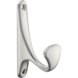 Мебельный крючок KERRON Д90 Ш30 В47, матовый хром KR 0090 SC 