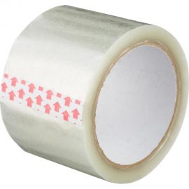 Клейкая лента ООО Комус 72 мм х 66 м, 38 мкм, прозрачный, 4 шт. 1691189 