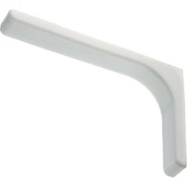 Консоль с декоративной накладкой Tech-Krep 240 мм, белый 1 шт. 129958 