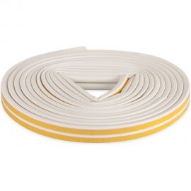 Самоклеящийся уплотнитель для окон и дверей KRASS D10 белый Лк-00002356 