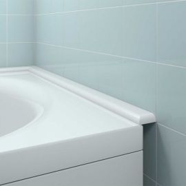 Акриловый плинтус бордюр для ванной BNV ПШ36 75 сантиметров, правая сторона 4603320007825 