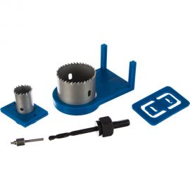 Набор для врезания замков ЭКСПЕРТ (7 шт; 25 мм; 54 мм) Зубр 2954-54-H7 