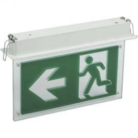 Аварийно-эвакуационный светодиодный светильник IEK ССА3001, встраиваемый. 3ч, 3w, двусторонний, сменный LSSA0-3001-3-20-K03 