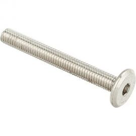 Мебельный винт ЦКИ М6x55 мм, цинк, HEX4, 25 шт. 23838 