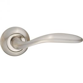 Дверная ручка RENZ Гориция, никель матовый, 2 шт. INDH 94-08 SN/NP 
