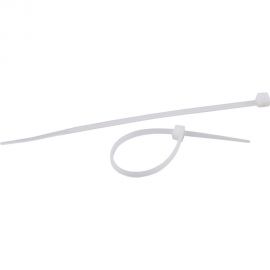 Кабельная стяжка ЭРА 5x250 мм, белая, 25 шт. Б0057064 