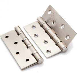 Петля стальная 100*75*2,5, 4 подшипника плоский колпачок РЕНЦ 100- 4BB FH SN 