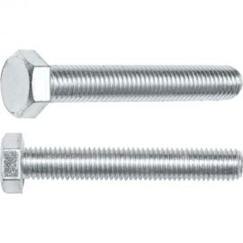 Шестигранный болт STARFIX М16x60 мм, цинк, класс прочности 5.8, DIN 933, 10 шт. SMC1-23513-10 