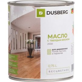 Масло с твердым воском DUSBERG бесцветное, 0.75 л 2530075 