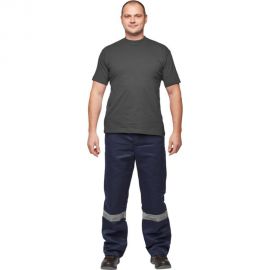 Футболка с коротким рукавом ООО Комус 160г, темно-серая, р. XXL 1665023 