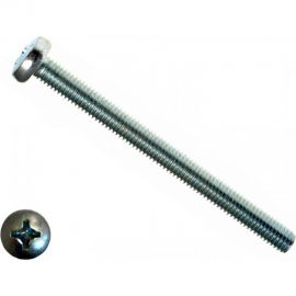 Винт КРЕП-КОМП полуцилиндрическая головка, цинк DIN7985 3х10 2000шт вц310ф 