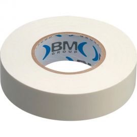 Изолента BM Group ПВХ, 25 мм x 25 м, цвет белый BM-ESB2525BI 