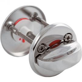 Дверная завертка SCHLOSS ШЛОСС 02001 WC хром, 50 мм тов-123591 