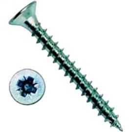 Саморез КРЕП-КОМП белый цинк POZY 4х60 4000шт бд460 