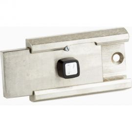 Накладной замок Поливектор ""Барьер-2Р"" никель, длина ключа 80 мм 2002 