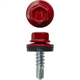 Саморез по металлу Daxmer св. №2 4,8х19 RAL 3011 310460 