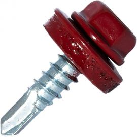 Самосверлящий винт HARDWEX ТМ HWX7-W-P9-5.5x19 мм, св.№3, RAL 3011, 250 шт. 5190000023576 