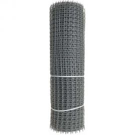 Квадратная садовая сетка Гидроагрегат 33x33 1x20 Строительная ПРОФИ серый Р1-00010088 