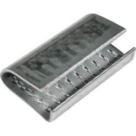 Стальная скрепа КОРДЛЕНД 16x29x0,9 для ПЭТ ленты 15-16 мм, 1000 шт. PET-16 KREP-00132 