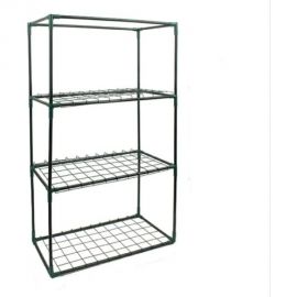 Каркас парника GARDEN SHOW Маргарита на подоконник, 3 полки, 46x24x80 см ПТ000002171 