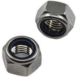 Гайка KREPFIELD нержавеющая, М14, DIN 985, А2, самоконтрящаяся 100 шт. в упак. 985А270ГАЙКАМ14-100 