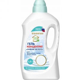 Гель-концентрат для стирки INSEENSE ""СИЯНИЕ БЕЛОГО"" NANO СИЛА 1500 мл InsgelK1,5l/w 