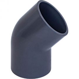 Клеевой отвод НПВХ AQUAVIVA 45 DN 50 PN16 ELW05045 40306 