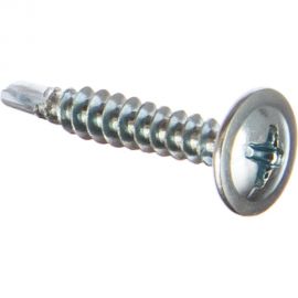 Саморезы для листовых пластин, наконечник-сверло (100 штук, 4.2 х 25) Хортъ 22825-0 