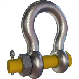 Скоба такелажная CERTEX омегообразная со шплинтом грузоподъемность 4,75 тонны SAK47PL 