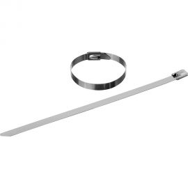 Нержавеющие кабельные стяжки Зубр КС-Н, 4.6 х 300 мм, 50 шт, 30971-46-300 