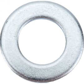 Плоская шайба крепежная техника DIN 125, М18 цинк, пакет 80 шт. 493016 БК 
