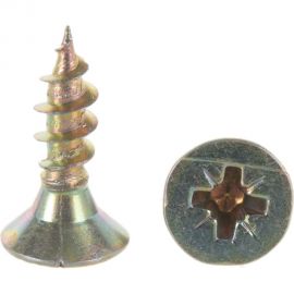 Шуруп крепежная техника жёлтый цинк 4,5x16, 1000 шт. 431354 БК 