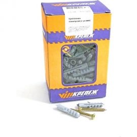 Набор крепления плинтусов VIPкрепеж 14824 дюбель с усами 115 штук 43004 VIPS 