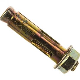 Анкерный болт с гайкой Качественный КРЕПЕЖ 10х50 15 шт 0200029 КЧ 