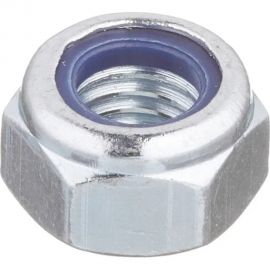 Шестигранная самостопорящаяся гайка с нейлоновым кольцом крепежная техника din 985, м20, 2 5шт., цинк 493146 БК 