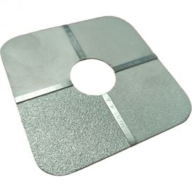 Эталон шероховатости RUBERT & Со. ISO 8503 ч.1,2, с поверхностью Grit (песок), 25, 60, 100, 150 мкм G018 